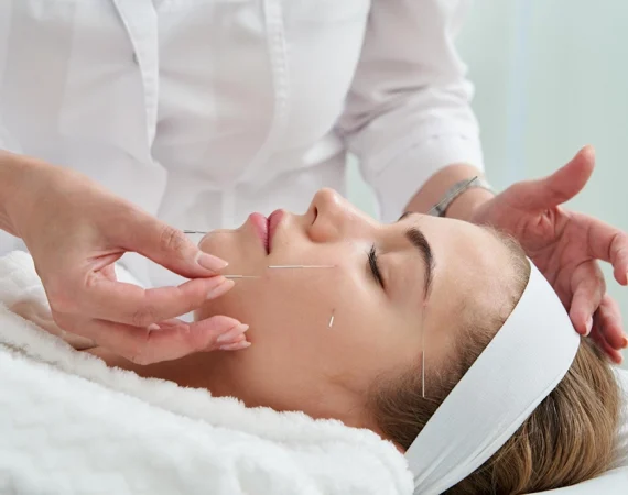 A relaxing collagen mask application as part of the December Treatment Of The Month at Beauty by Ruth Liverpool beauty salon.